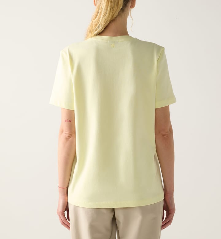 Haglöfs Women's Haglöfs Tee Yellow Rise Haglöfs