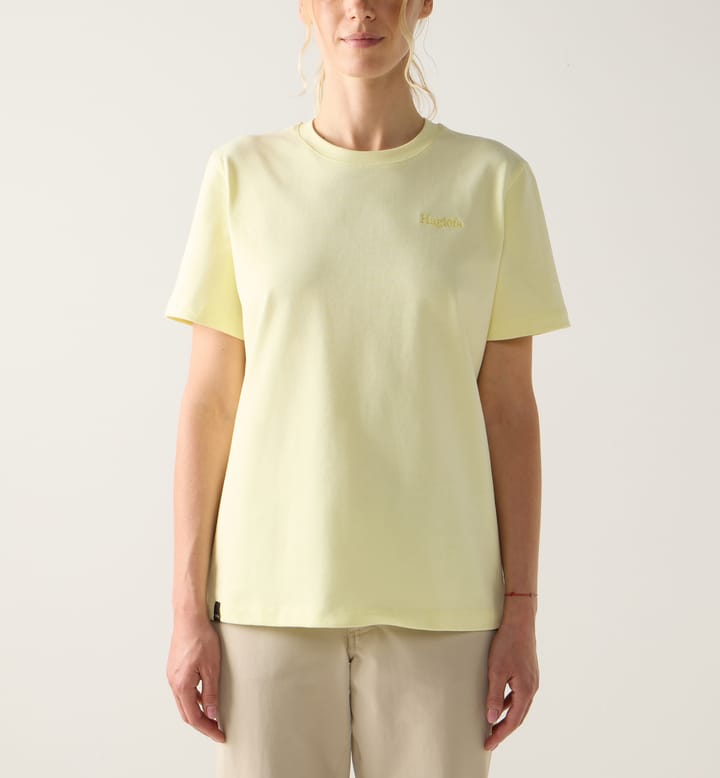 Haglöfs Women's Haglöfs Tee Yellow Rise Haglöfs