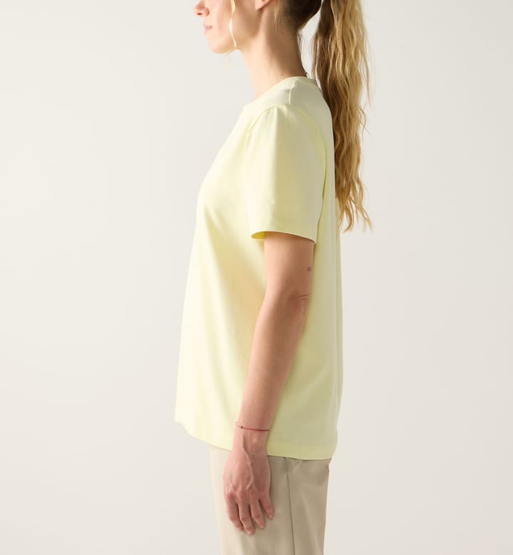 Haglöfs Women's Haglöfs Tee Yellow Rise Haglöfs