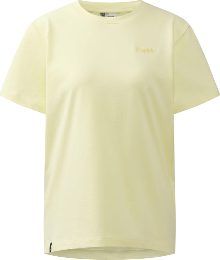 Haglöfs Women's Haglöfs Tee Yellow Rise Haglöfs