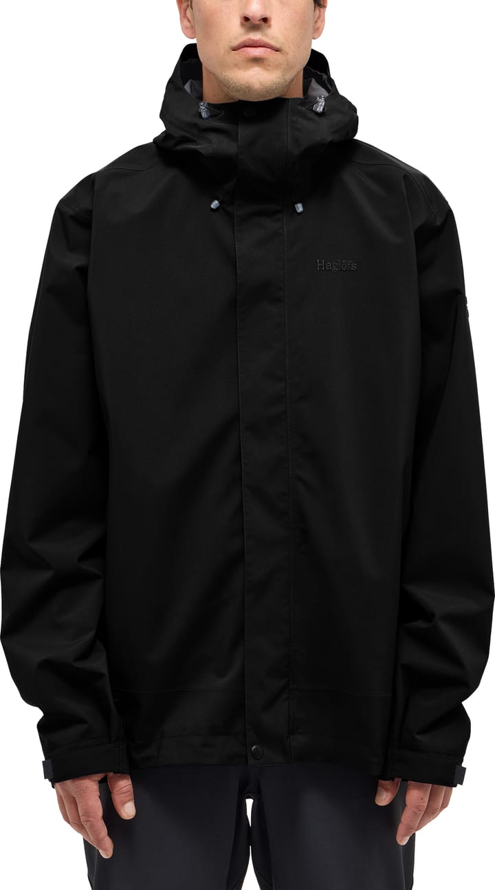 Haglöfs Men's Breeze Proof Jacket True Black Haglöfs Haglöfs Men's Breeze Proof Jacket True Black Haglöfs