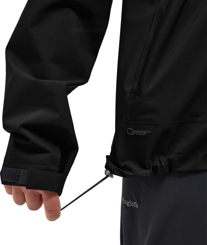Haglöfs Men's Breeze Proof Jacket True Black Haglöfs