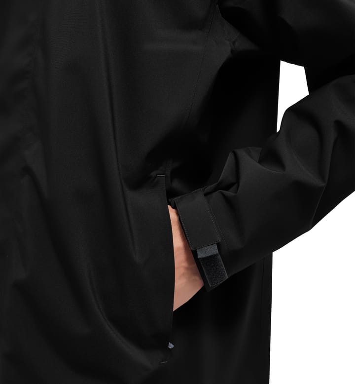Haglöfs Men's Breeze Proof Jacket True Black Haglöfs Haglöfs Men's Breeze Proof Jacket True Black Haglöfs