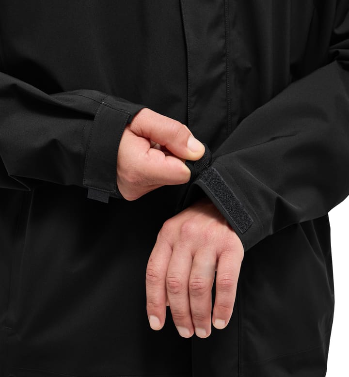 Haglöfs Men's Breeze Proof Jacket True Black Haglöfs Haglöfs Men's Breeze Proof Jacket True Black Haglöfs