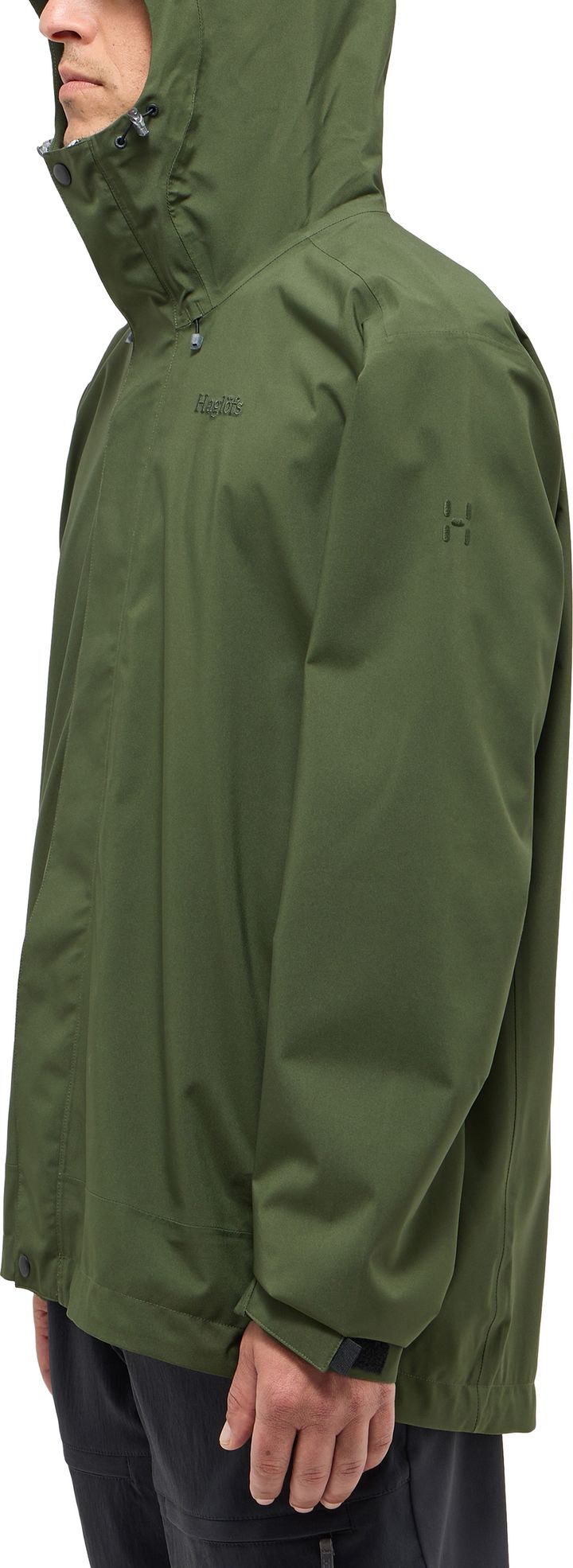 Haglöfs Men's Breeze Proof Jacket Seaweed Green Haglöfs Haglöfs Men's Breeze Proof Jacket Seaweed Green Haglöfs