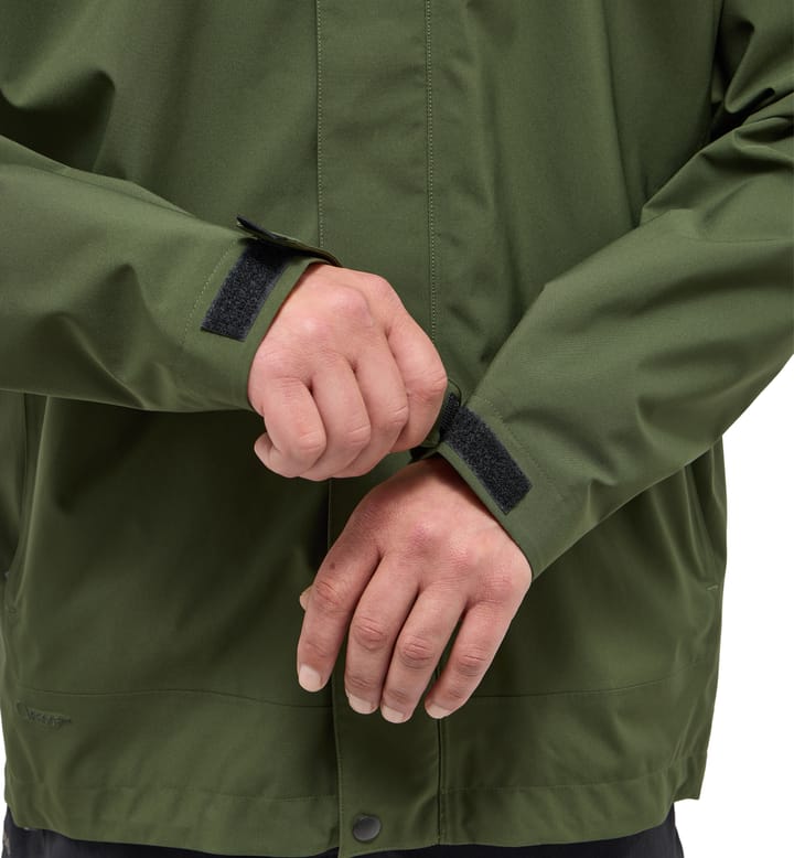 Haglöfs Men's Breeze Proof Jacket Seaweed Green Haglöfs Haglöfs Men's Breeze Proof Jacket Seaweed Green Haglöfs