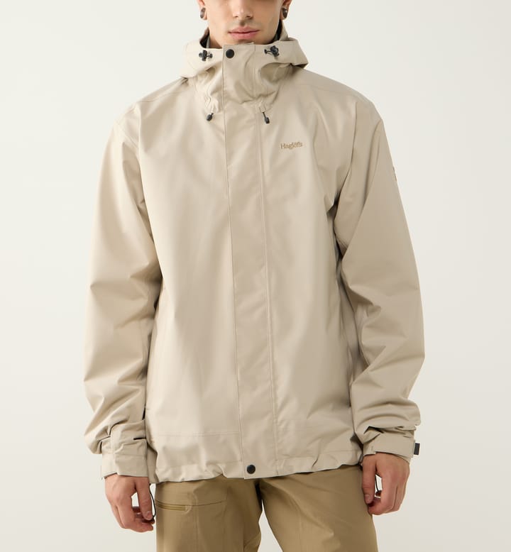 Haglöfs Men's Breeze Proof Jacket Chalk Beige Haglöfs