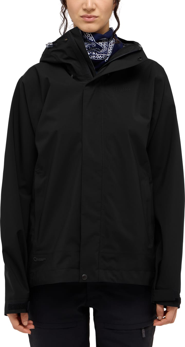 Haglöfs Women's Breeze Proof Jacket True Black Haglöfs