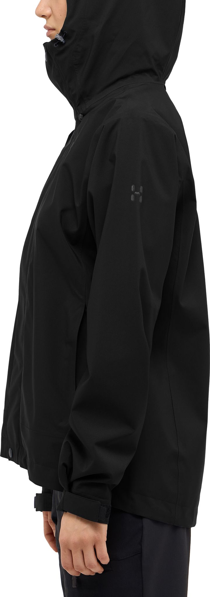 Haglöfs Women's Breeze Proof Jacket True Black Haglöfs