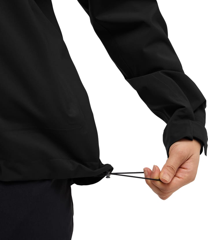 Haglöfs Women's Breeze Proof Jacket True Black Haglöfs