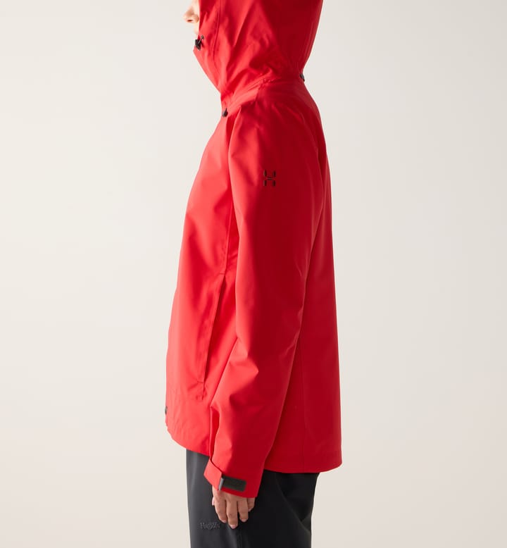 Haglöfs Women's Breeze Proof Jacket Bright Red Haglöfs