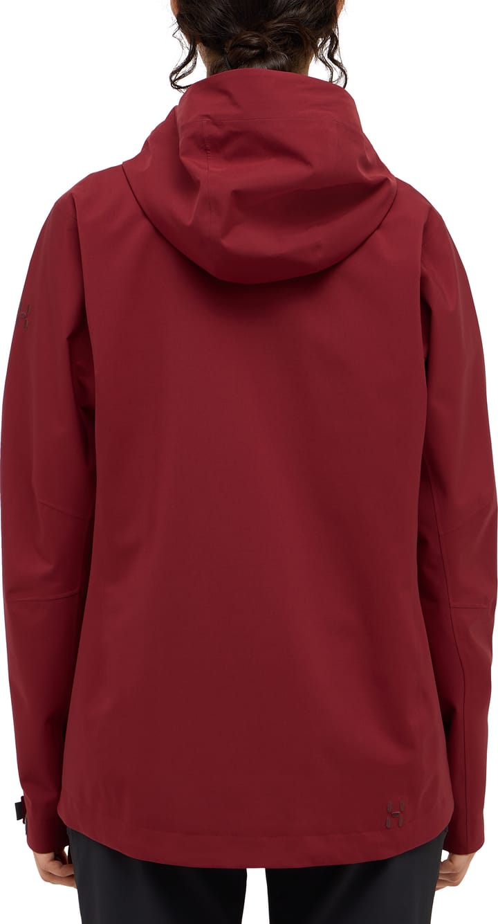 Haglöfs Women's Breeze Proof Jacket Carmine Red Haglöfs