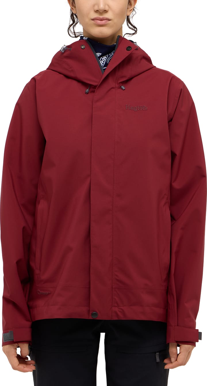Haglöfs Women's Breeze Proof Jacket Carmine Red Haglöfs
