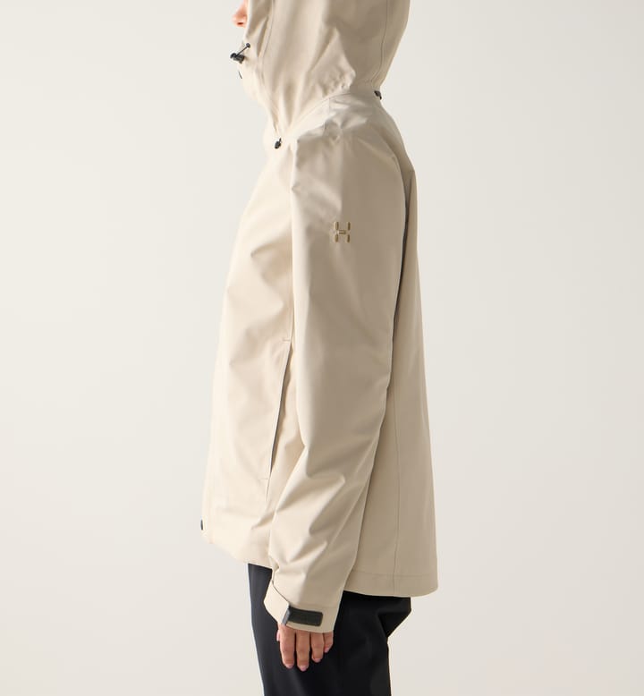 Haglöfs Women's Breeze Proof Jacket Chalk Beige Haglöfs
