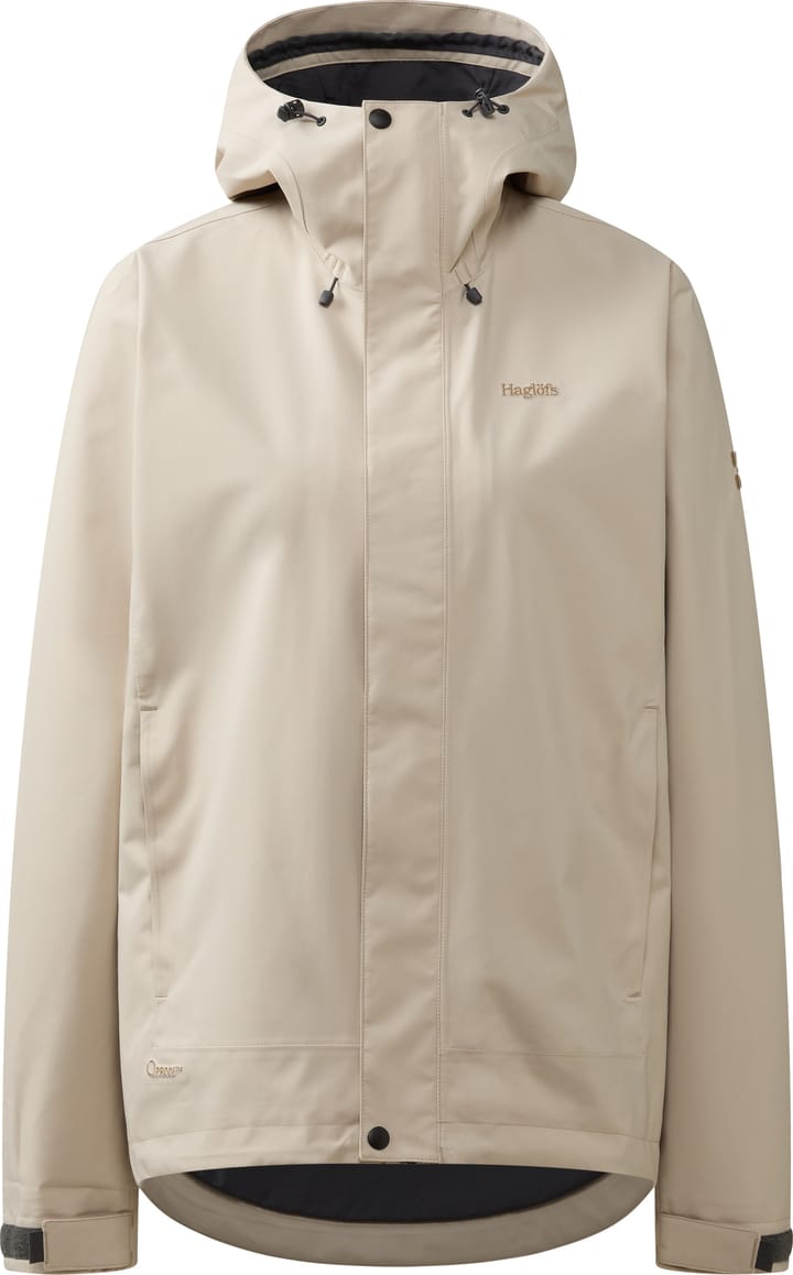 Haglöfs Women's Breeze Proof Jacket Chalk Beige Haglöfs