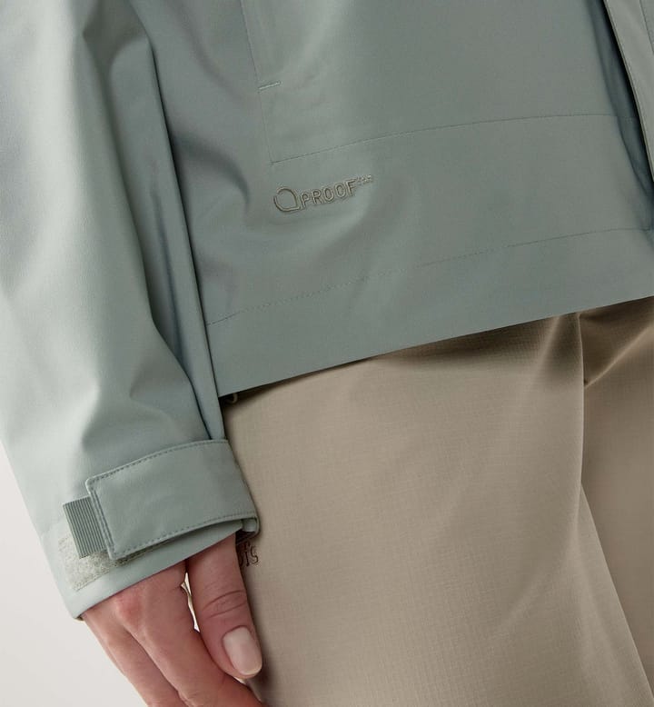 Haglöfs Women's Breeze Proof Jacket Dew Green Haglöfs