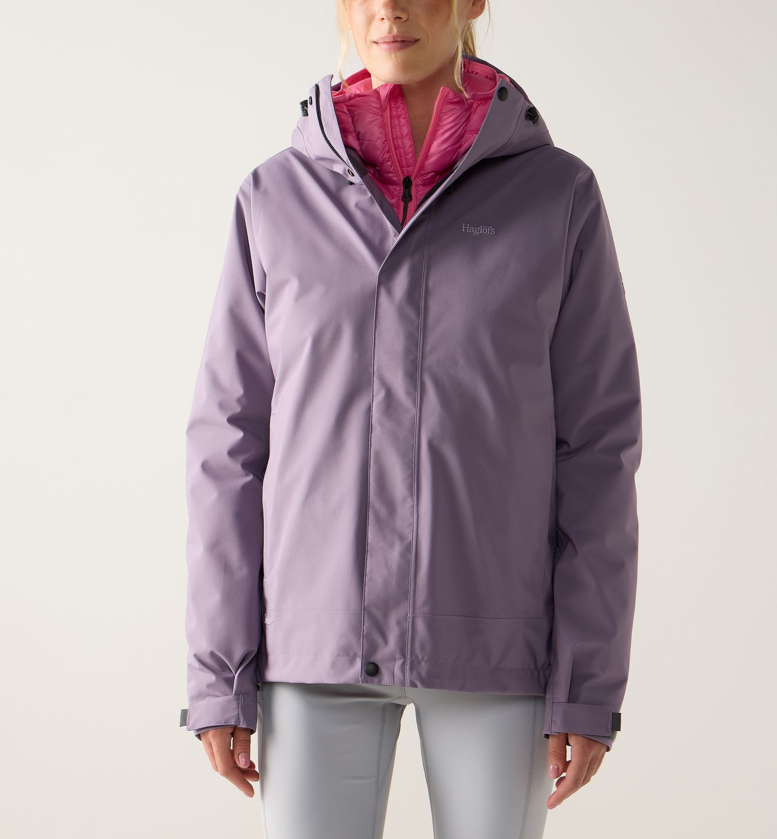 Haglöfs Women's Breeze Proof Jacket Purple Fog