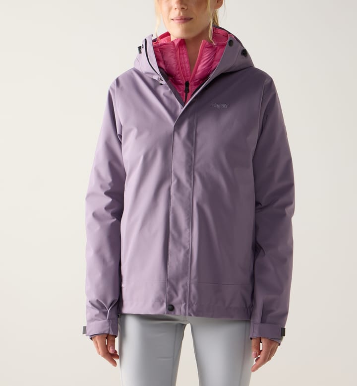 Haglöfs Women's Breeze Proof Jacket Purple Fog Haglöfs