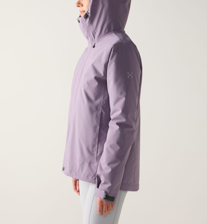 Haglöfs Women's Breeze Proof Jacket Purple Fog Haglöfs
