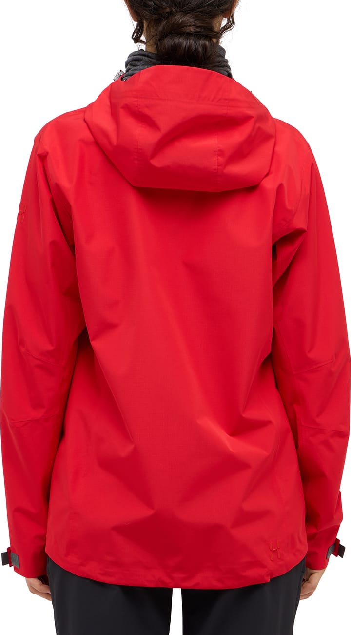 Haglöfs Women's Rosson Proof Jacket Bright Red Haglöfs