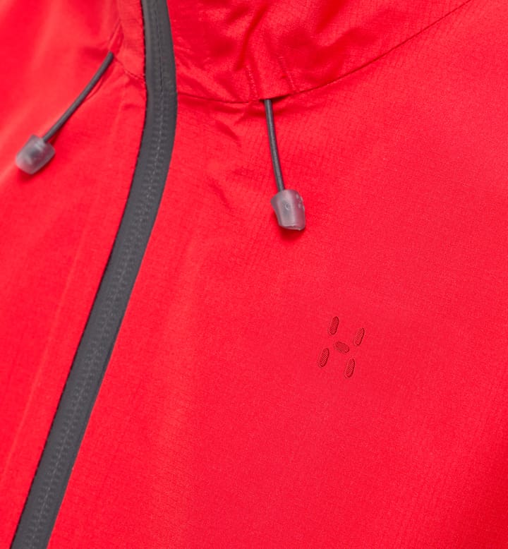 Haglöfs Women's Rosson Proof Jacket Bright Red Haglöfs
