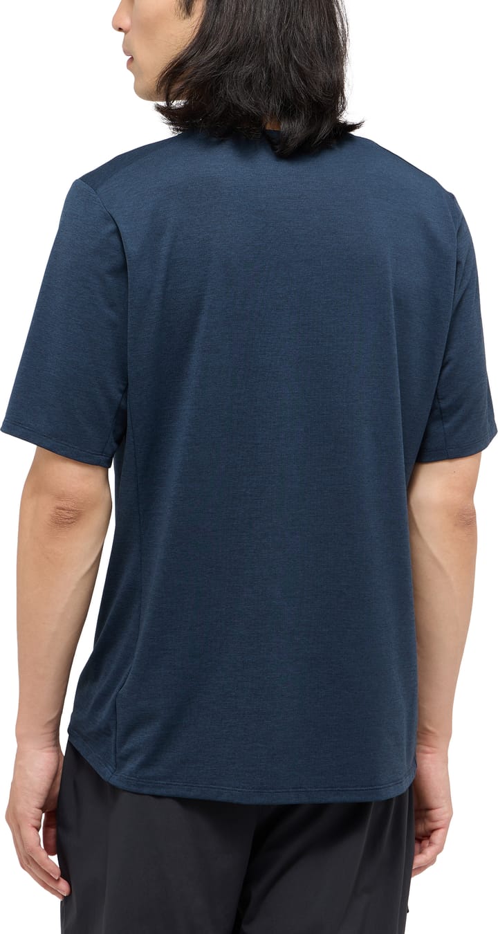 Haglöfs Men's L.I.M Ridge Tee Tarn Blue Haglöfs