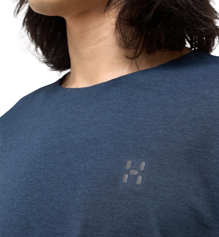Haglöfs Men's L.I.M Ridge Tee Tarn Blue Haglöfs