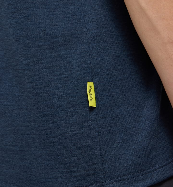 Haglöfs Men's L.I.M Ridge Tee Tarn Blue Haglöfs