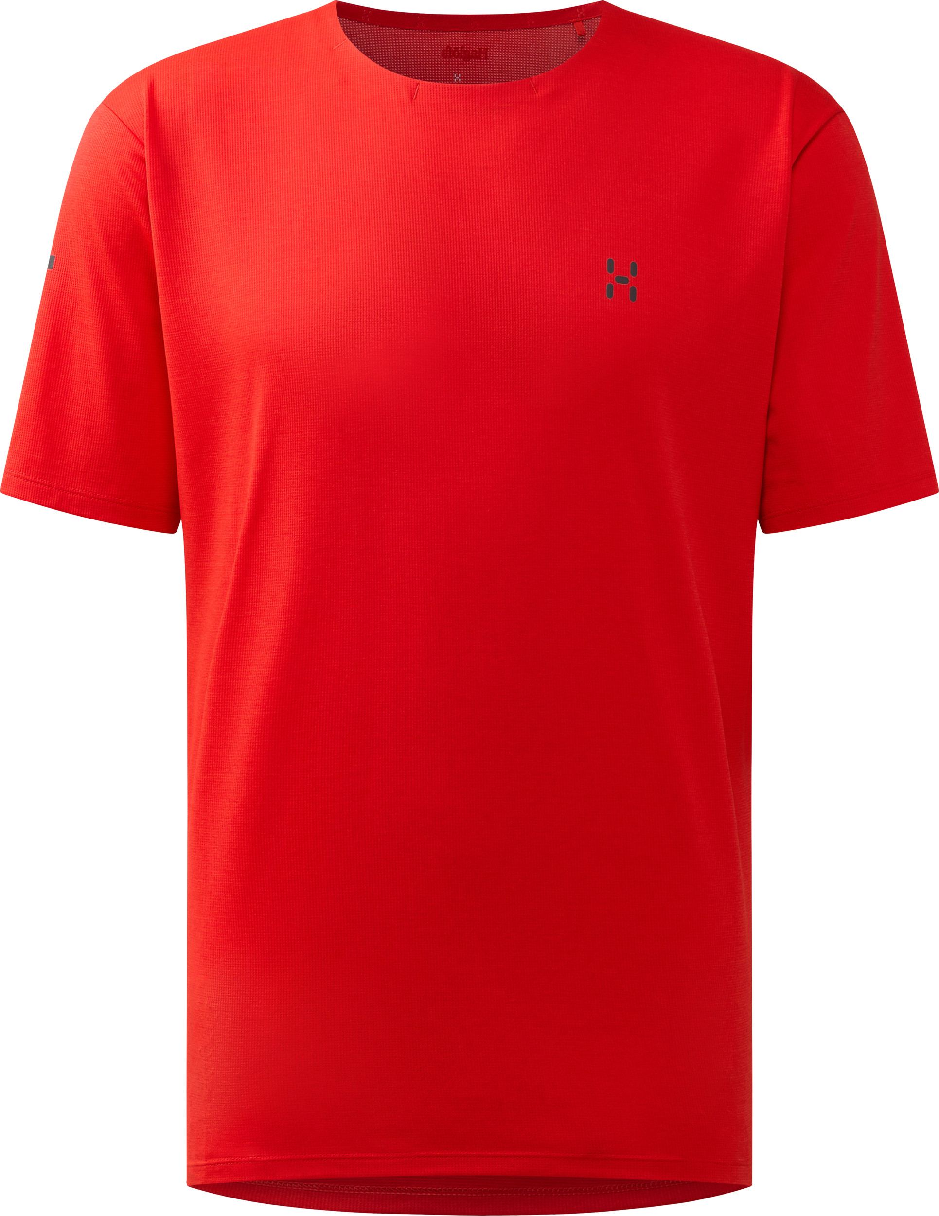 Haglöfs Men's L.I.M Ridge Tee Tech Red Lyhythihainen treenipaita XL