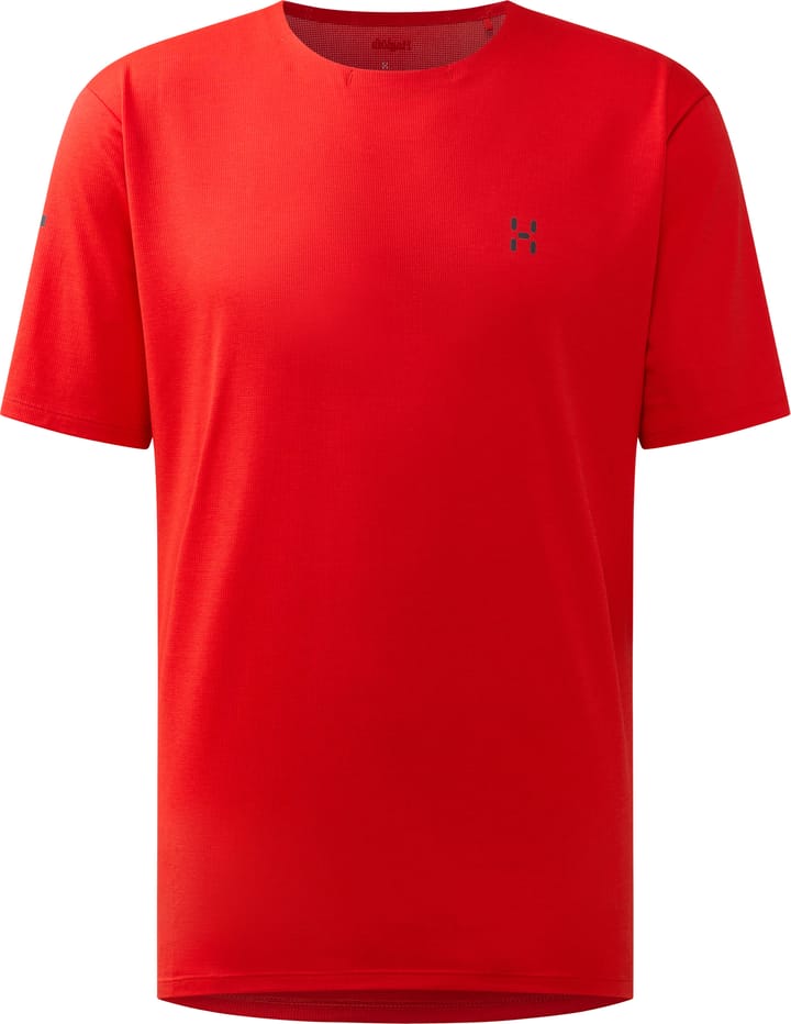 Haglöfs Men's L.I.M Ridge Tee Tech Red Haglöfs