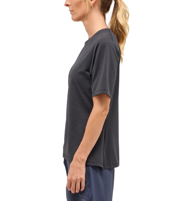 Haglöfs Women's L.I.M Ridge Tee True Black Haglöfs