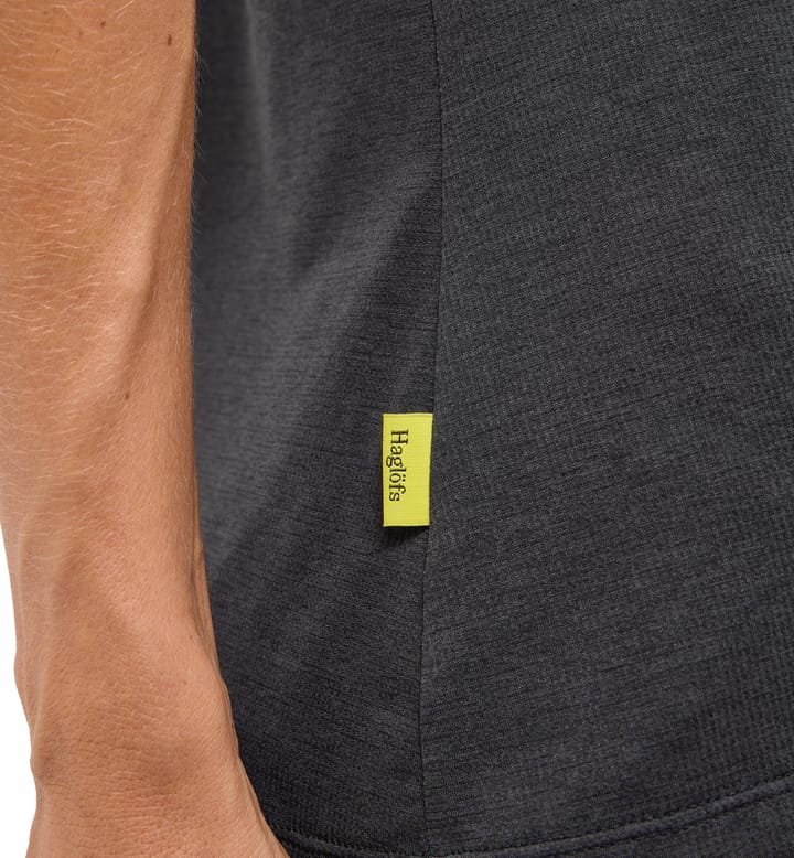 Haglöfs Women's L.I.M Ridge Tee True Black Haglöfs