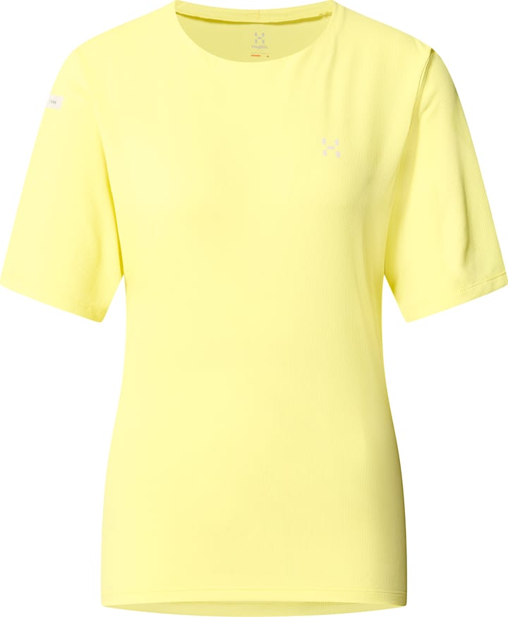 Haglöfs Women's L.I.M Ridge Tee Pale Yellow Haglöfs