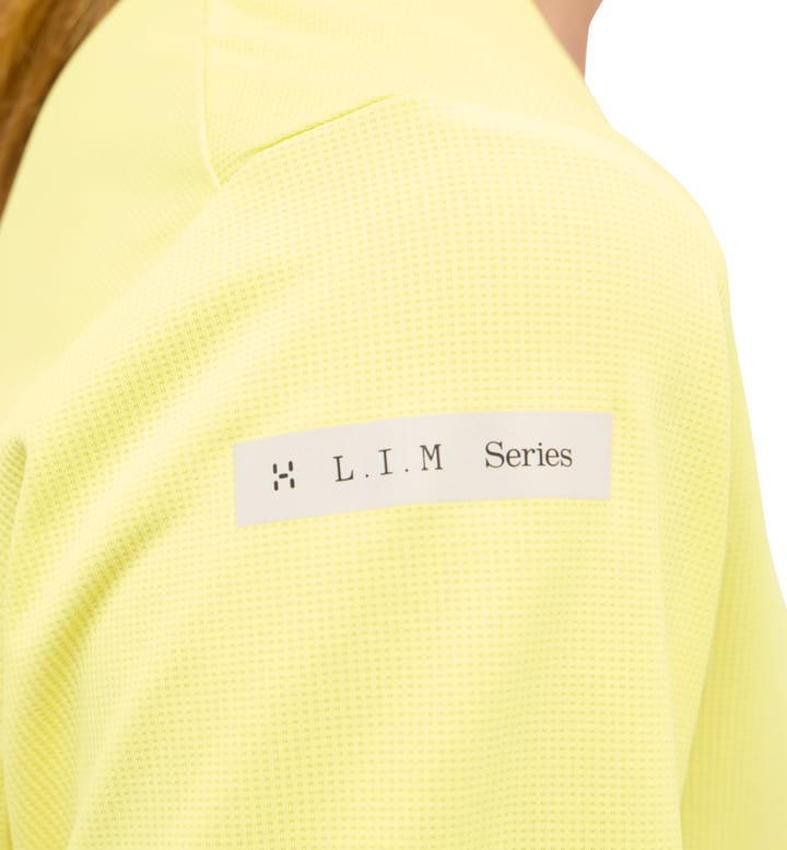 Haglöfs Women's L.I.M Ridge Tee Pale Yellow Haglöfs