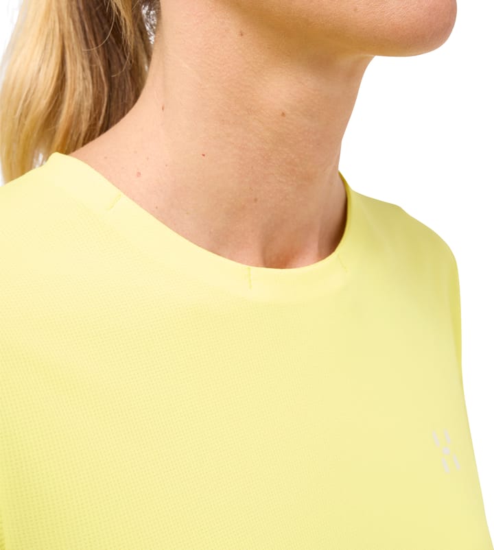Haglöfs Women's L.I.M Ridge Tee Pale Yellow Haglöfs