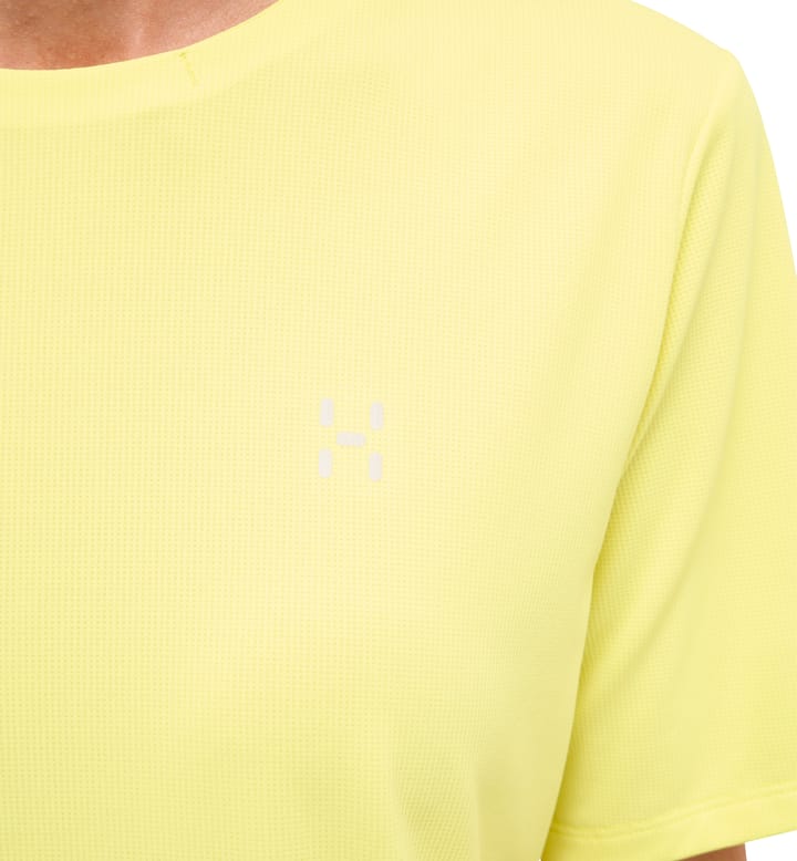 Haglöfs Women's L.I.M Ridge Tee Pale Yellow Haglöfs