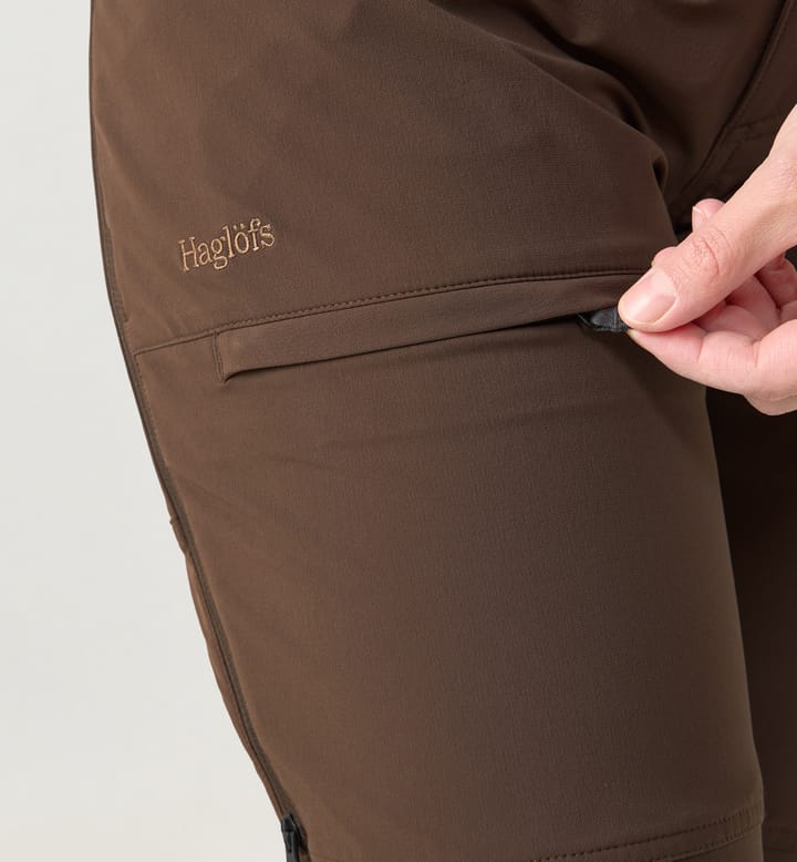Haglöfs Women's Magma Rugged Pant Woodland Brown Haglöfs