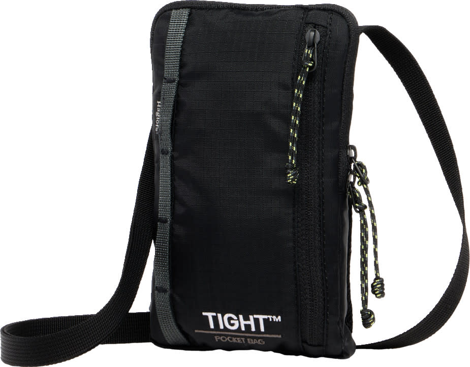 Haglöfs Tight Pocket Bag True Black/magnetite Skuldrevesker OneSize