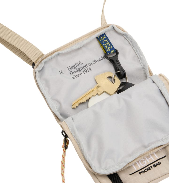 Haglöfs Tight Pocket Bag Chalk Beige/true Black Haglöfs