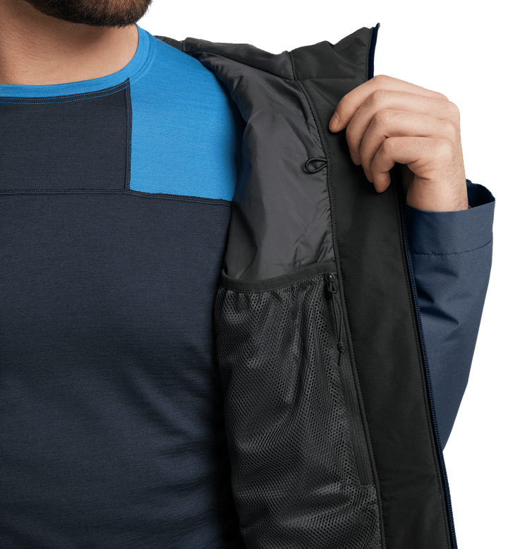 Haglöfs Men's Gondol Insulated Jacket Tarn Blue/Steel Blue Haglöfs