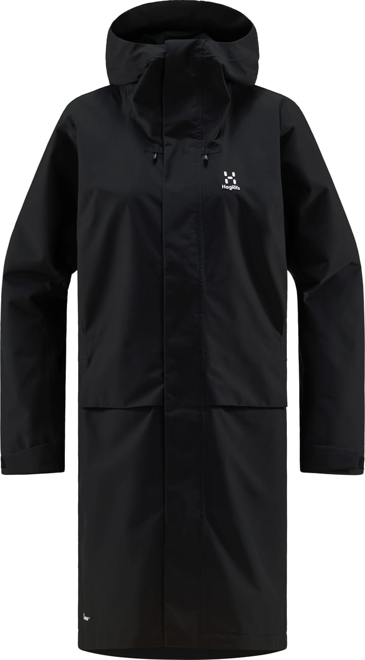Haglöfs Women's Aria Proof Parka True Black Haglöfs