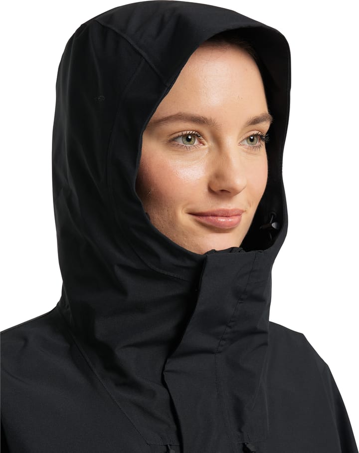 Haglöfs Women's Aria Proof Parka True Black Haglöfs