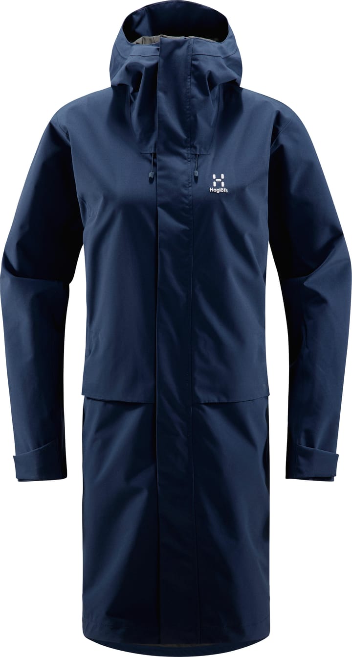 Haglöfs Women's Aria Proof Parka Tarn Blue Haglöfs