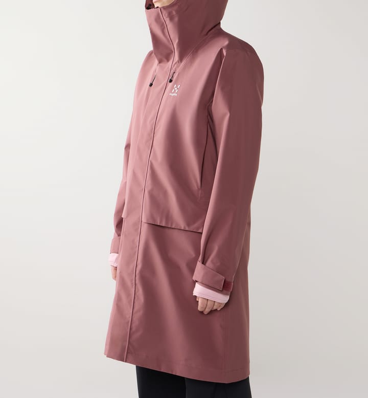 Haglöfs Women's Aria Proof Parka Misty Mauve Haglöfs