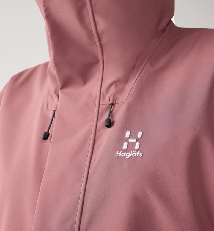 Haglöfs Women's Aria Proof Parka Misty Mauve Haglöfs