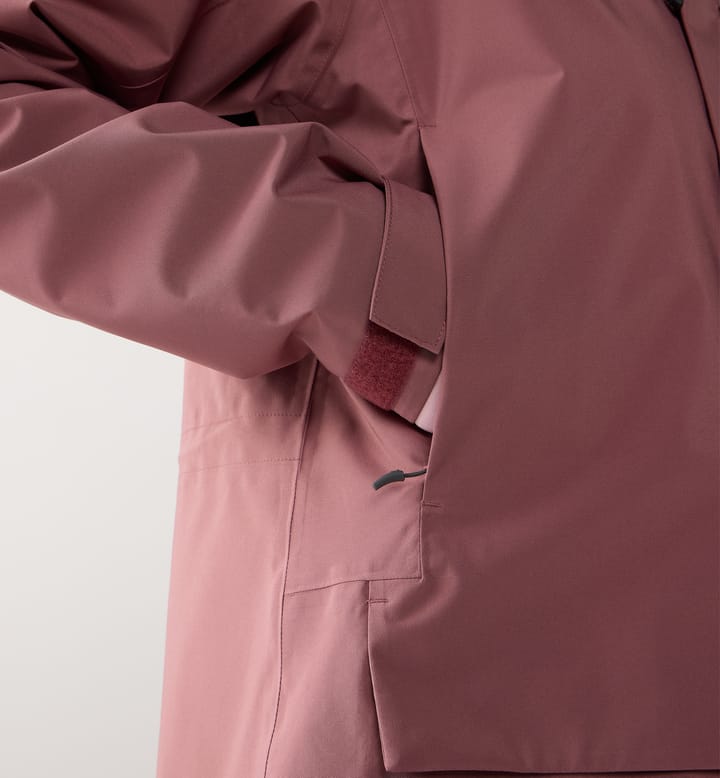 Haglöfs Women's Aria Proof Parka Misty Mauve Haglöfs