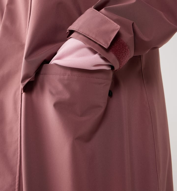 Haglöfs Women's Aria Proof Parka Misty Mauve Haglöfs