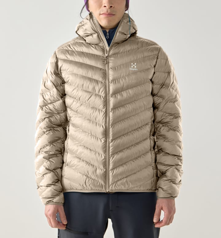 Haglöfs Men's Särna Mimic Hood Chalk Beige Haglöfs