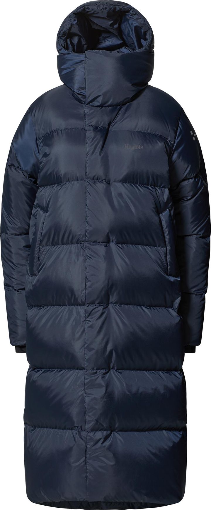 Haglöfs Women's Long Down II Parka Tarn Blue Haglöfs