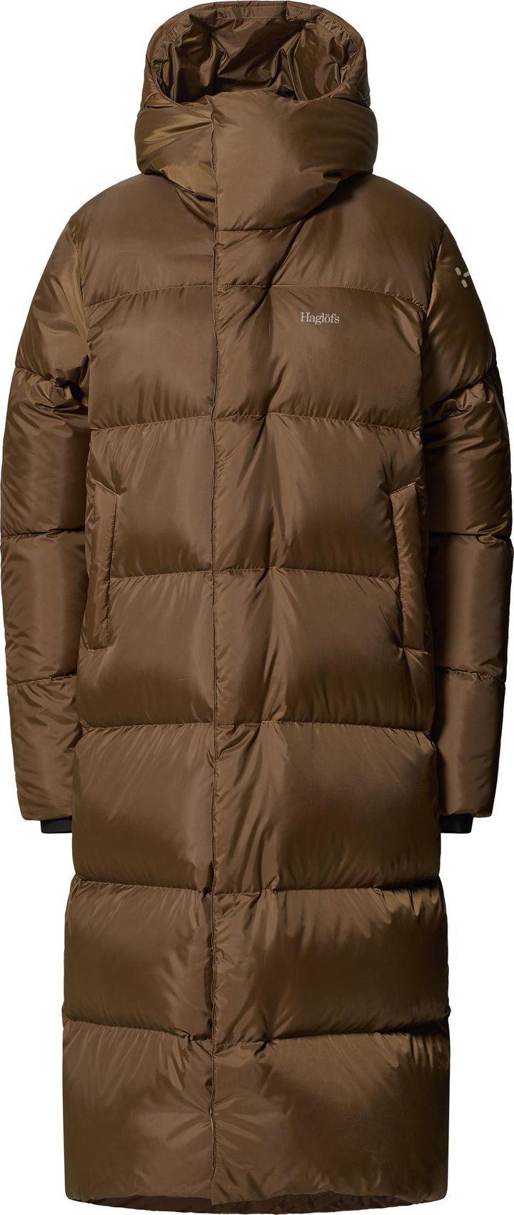Haglöfs Women's Long Down II Parka Teak Brown Haglöfs